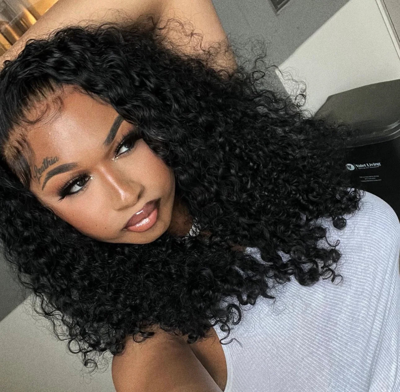 Curly Bob HD Lace Wig